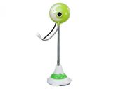 5.0Mega Pixel Webcamera USB com microfone e Ventosa (verde)