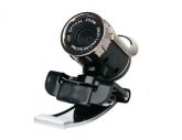 1.3Mega Pixels HD Webcam com microfone (preto)