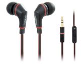 Genipu PNB-65 Baixo In-Ear fone de ouvido para iPhone (Preto